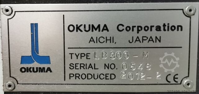 Torno OKUMA mod. LB - 300 M OKUMA LB – 300M