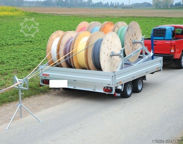 Ρυμουλκούμενο HIRTH Vetter TRG 8120 TRA 8120 Kabeltrommel variabel
