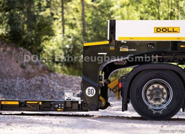 Dieplader oplegger DOLL Tiefbett T3E-S3FS25 panther