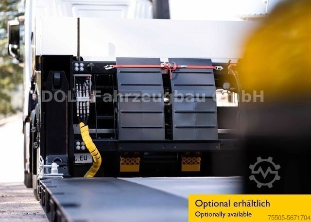 Dieplader oplegger DOLL Tiefbett T3E-S3FS25 panther