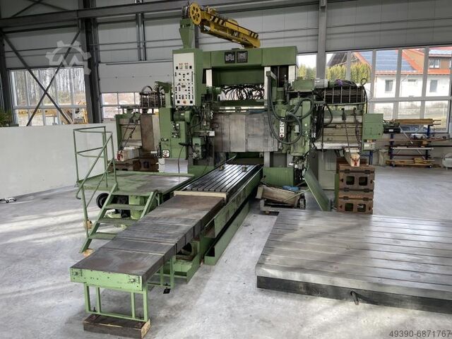 Geleiding- en vlakslijpmachine; geleidingslijpmachine, bedlijpmachine, gereedschapsslijpmachine WMW FRITZ HECKERT Aschersleben SZ 1000 x 1250 x 3000 / 344