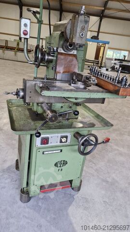 3x Aciera F3 konventionell fräsmaskin Aciera f3