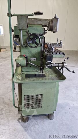 3x Aciera F3 konventionell fräsmaskin Aciera f3