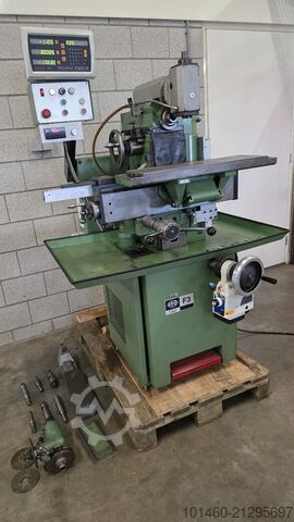 3x Aciera F3 konventionell fräsmaskin Aciera f3