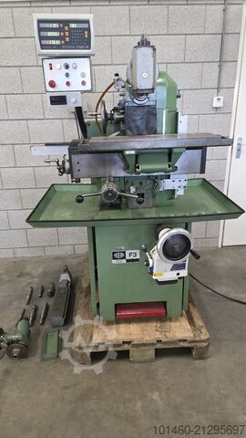 3x Aciera F3 konventionell fräsmaskin Aciera f3