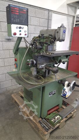 3x Aciera F3 konventionell fräsmaskin Aciera f3