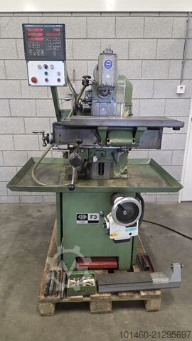 3x Aciera F3 konventionell fräsmaskin Aciera f3