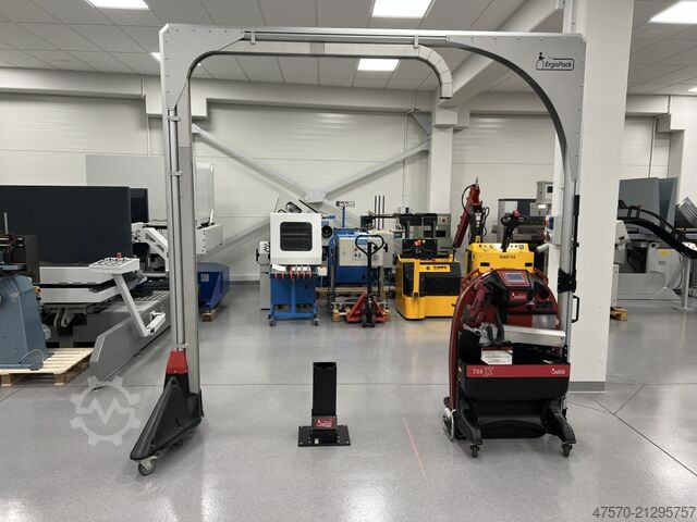 Pallet Strapping Machine with Gate ErgoPack 726X X-Pert Pallet Strapping Machine with Gate