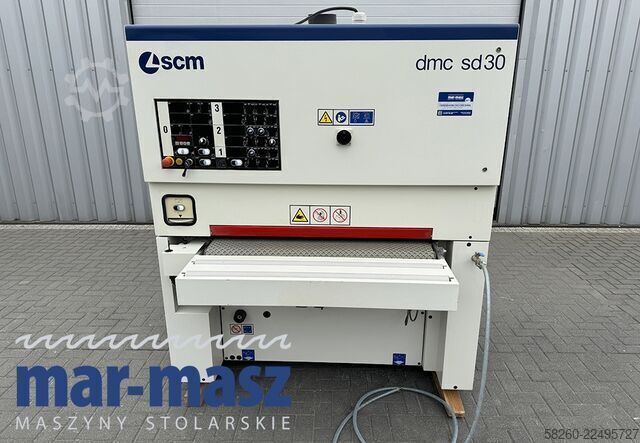 Ponceuse à large bande avec cylindre métallique SCM DMC30 RCS 110  2 agregaty, stan idealny