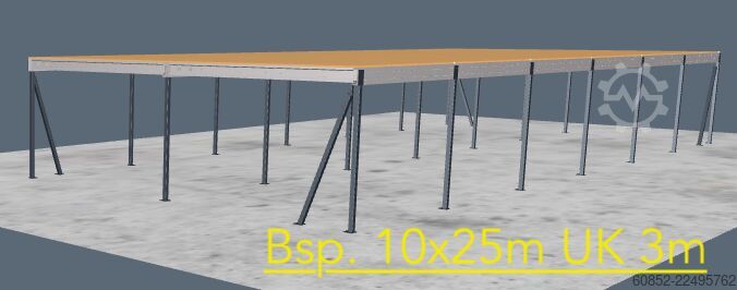 Opbevaringsplatform Lagerbühne auf Wunschmaß ! Traglast 250 - 1000 kg/qm