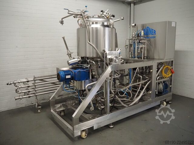 Kogeinstallation Waldner Pilotanlage 200L