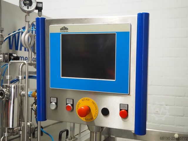 Kogeinstallation Waldner Pilotanlage 200L