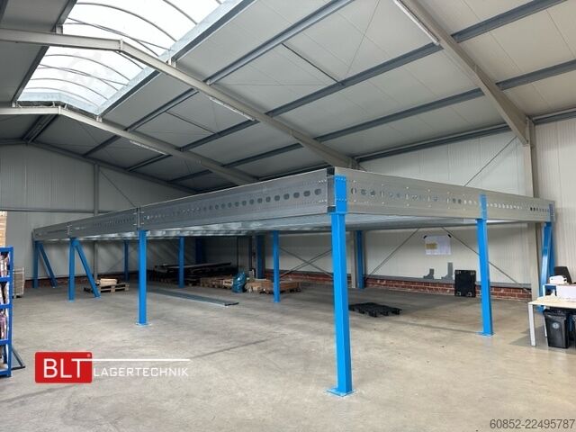 πλατφόρμα αποθήκευσης 5x10m Lagerbühne , Belastung : 500kg/qm Unterkante: 2,5m , ca. 50qm Systembühne