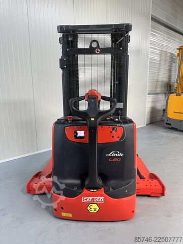L 20 kao * DEMO * Atex EX * Proplan 2GD / Z1 & 21 & 22 * Triplex FFL * NOVA baterija !! LINDE L 20 as * DEMO * Atex EX * Proplan 2GD / Z1 & 21 & 22 * Triplex FFL * NEW battery !!