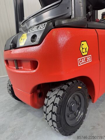  LINDE E 20 PL - 386 / 02 Evo * Atex EX * Proplan 2G / Z1 * Triplex FFL * NEW battery !!