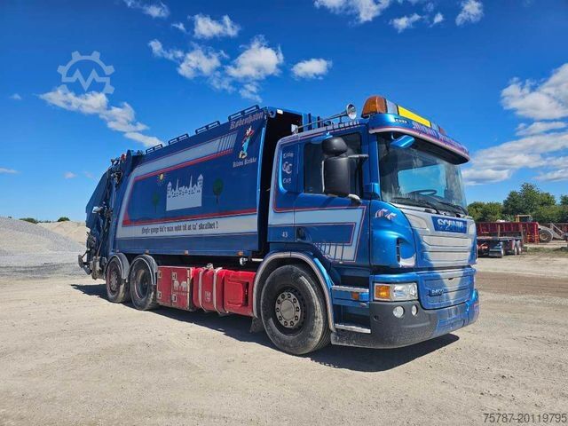 Popelářský vůz SCANIA P 400, NTM 20 cbm, 1 Kammer, Retarder, Winde