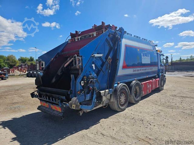 Popelářský vůz SCANIA P 400, NTM 20 cbm, 1 Kammer, Retarder, Winde