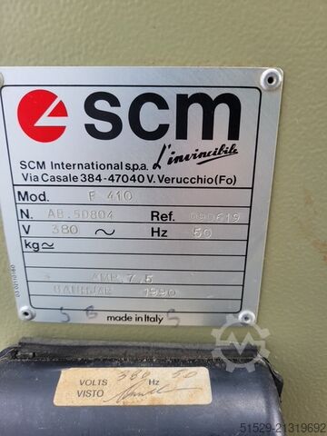 Abricht- & Dickenhobelmaschine kombiniert SCM F 410