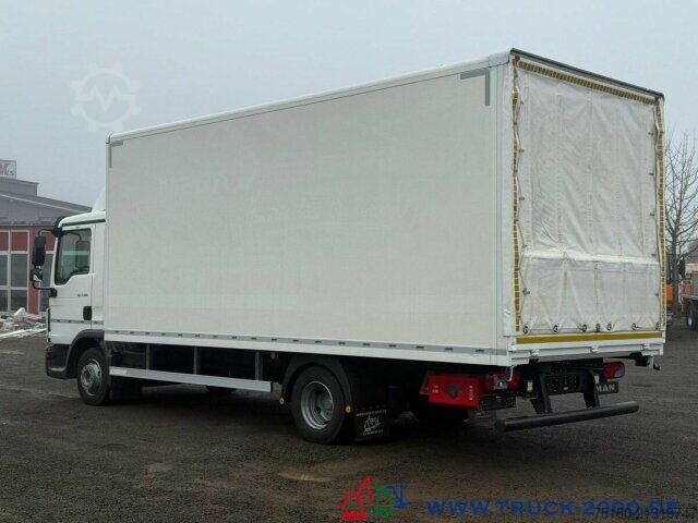 Transporter mit Koffer MAN TGL 8.190 Koffer - Schiebeplane rechts