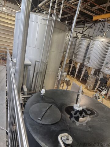 Getränkemaschine BrauKon 50 Hectoliter BrewHouse Containing Mash Ton, Lauter Ton and Wort