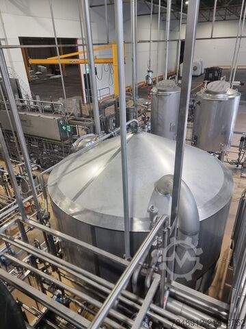 Getränkemaschine BrauKon 50 Hectoliter BrewHouse Containing Mash Ton, Lauter Ton and Wort