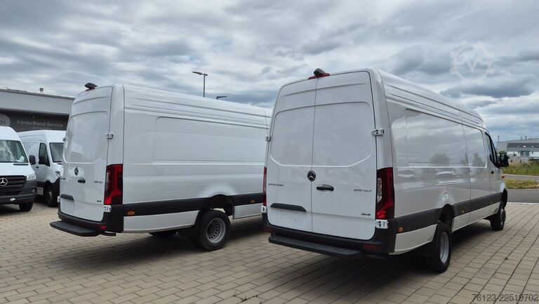 Højt tag varevogn MERCEDES-BENZ Sprinter III Kasten  519 CDI RWD 4x 4 Allrad