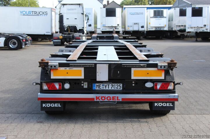 Auflieger-Wechselfahrgestell Kögel Multi Container Chassis Port 45 Triplex