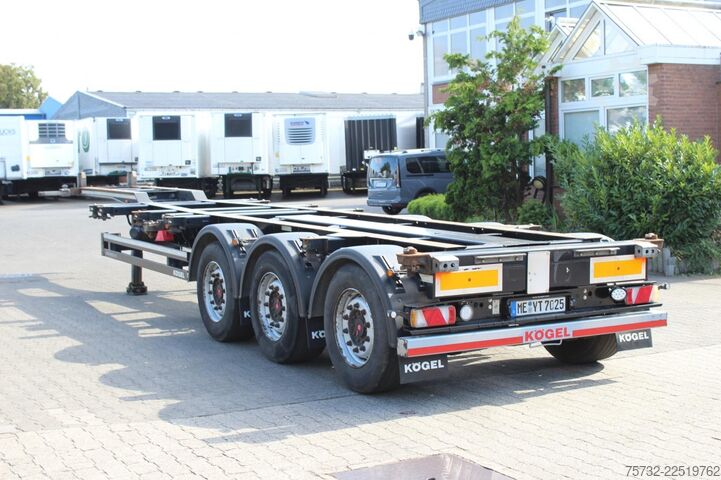 Auflieger-Wechselfahrgestell Kögel Multi Container Chassis Port 45 Triplex