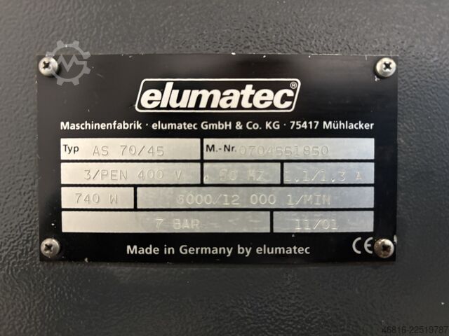 Kopierfræser Elumatec AS 70/45