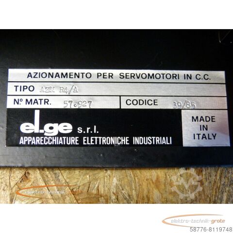 Κινητήρας AZM R4/A Rack Servocontroller