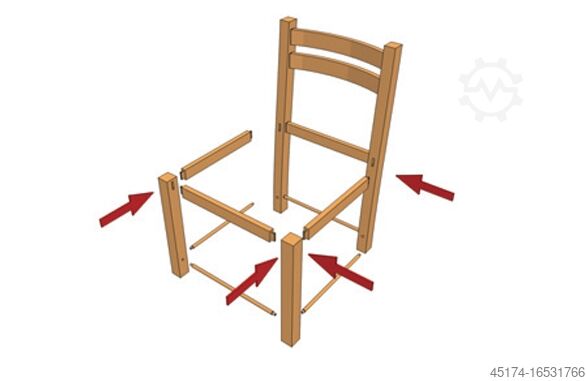 Grubenklemme für Stühle OMW VALENTINI 700