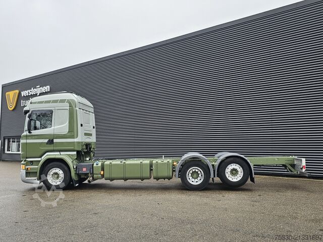 Chassis met cabine Scania R450 6x2*4 / LIFT STEERING AXLE / PTO