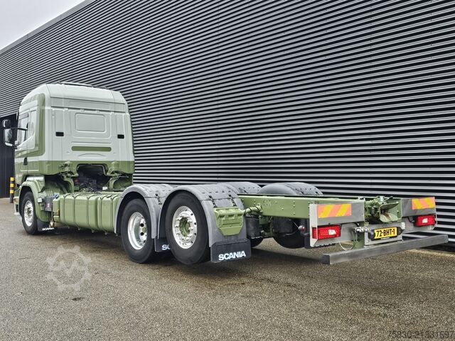 Chassis met cabine Scania R450 6x2*4 / LIFT STEERING AXLE / PTO