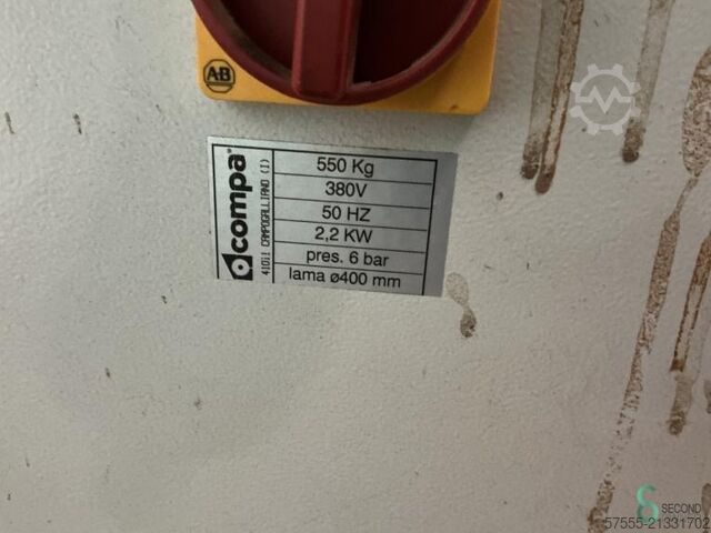 Dupla gérvágó fűrész Compa D.MAT.400LST 2011 Compa D.MAT.400LST