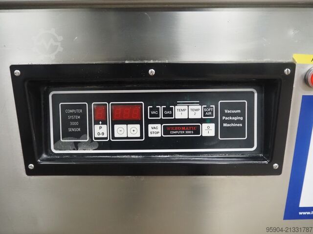 Dubbelkamer vacuümpakmachine Webomatic Mobile Double Chamber Vacuum m Type: CD 120-PR