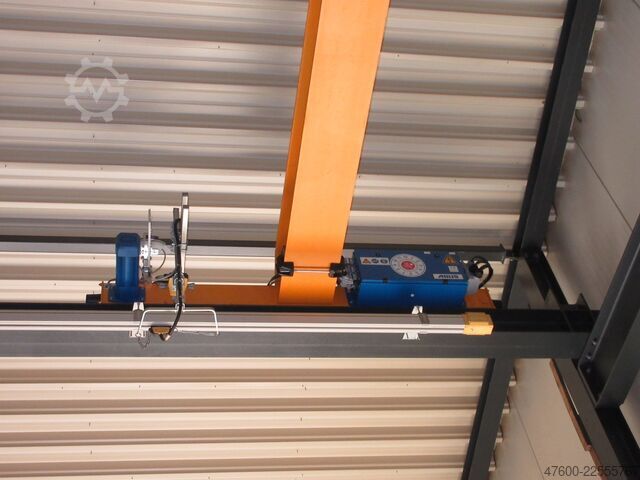 Kraanhimmel kraan halkraan spoor 9485 mm ABUS Hallenkran Brückenkran Kran ELV 3,2 NL 3200Kg Portalkran Kran 9485mm Hub 6m