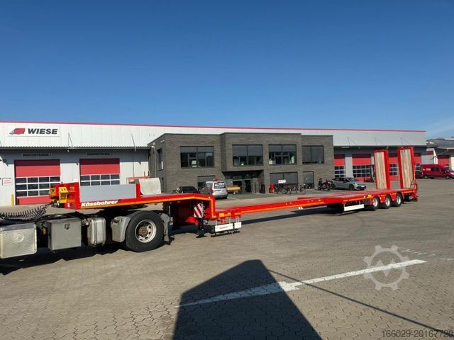 Dieplader oplegger KÄSSBOHRER K.SLA 3 / 1N-18/30 Ausziehbarer Tieflader