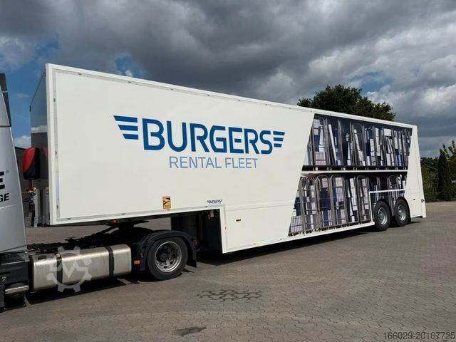 Dieplader oplegger Burgers Doppelstock- ZL + 1 Jahr Garantie