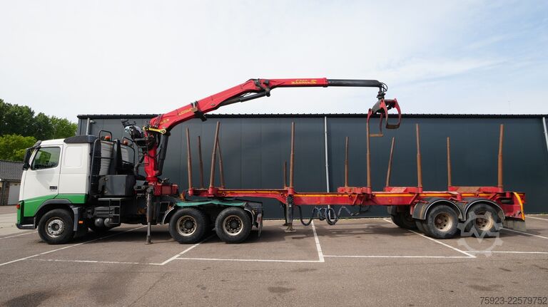 Kranwagen Volvo FH 460 6x4 combi with Palfinger SRX 47 crane an...