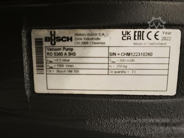 Αντλία κενού Busch RD 0360 A 5H3 Busch RD 0360 A 5H3
