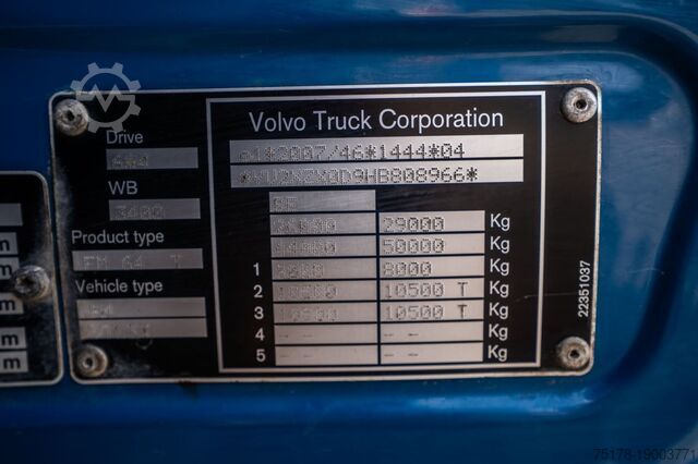 MTS standard VOLVO FMX 460-6x4