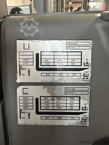 EFX 413 X + i * with wire guidance!! Triplex FFL!! JUNGHEINRICH EFX 413 X + i *with Wire Guidance !! Triplex FFL !!