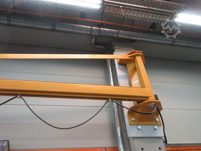 Grua giratória de parede Grua giratória Guindaste de corrente Demag KBK Drehkran Hallenkran Kran 250KG KBKII 5m Demag DC Kettenzug NL 250KG
