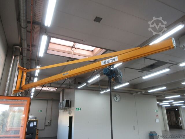 Grua giratória de parede Grua giratória Guindaste de corrente Demag KBK Drehkran Hallenkran Kran 250KG KBKII 5m Demag DC Kettenzug NL 250KG
