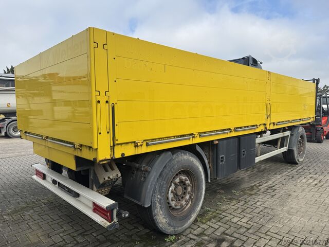 OD2-L180L bouwmateriaal, aluminium vloer, 18t. Obermaier OD2-L180L Baustoff, Aluboden 18to.