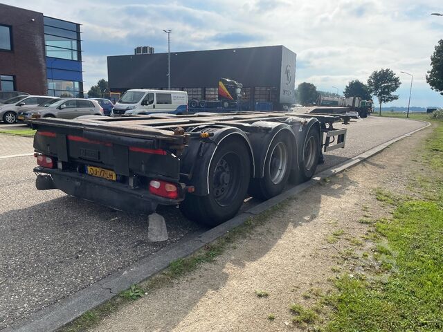 Přeprava kontejnerů D-Tec FT-43-03V Multichassis / BPW Axles / 2x Liftaxl...