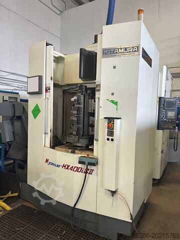 Horizontal-Bearbeitungszentrum KITAMURA HX 400 iS