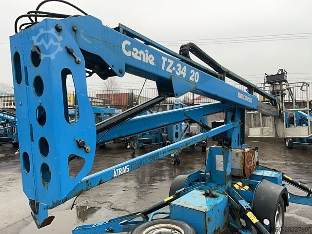 Piattaforma aerea montata su rimorchio Genie TZ34 (12m)