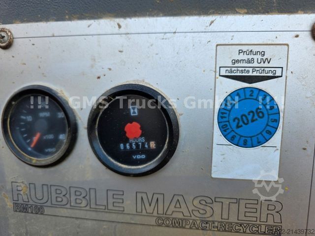 Overig  crusher Brecher Rubble Master RM 100 / Motor NEU