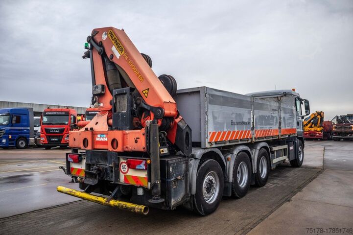 Vrachtwagen met kraan MAN TGS 35.440 BL - PK 33002/8xhydr.